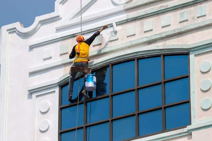 Commercial painting services in Houston